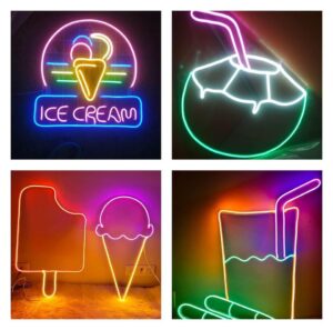 Cold Spot Ice Cream Juice Neon Light