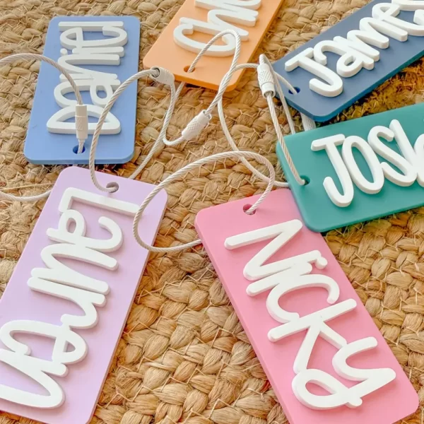 Personalized Acrylic Keychain best gift for friends