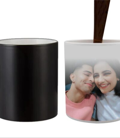 patch black heart mug