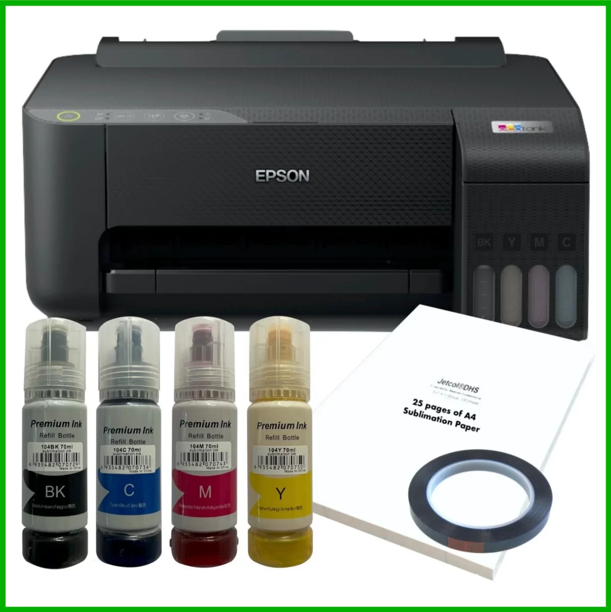 Sublimation printer 4 ink