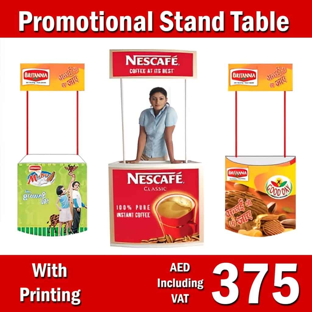 Promotional Table