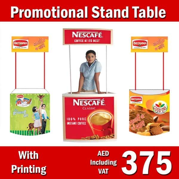 Promotional Table