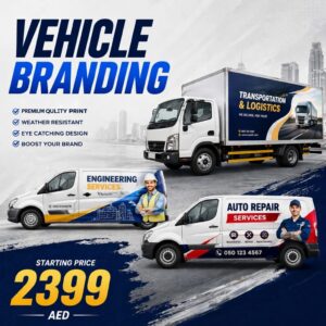 Vinyl Vehicle Wrap UAE Dubai
