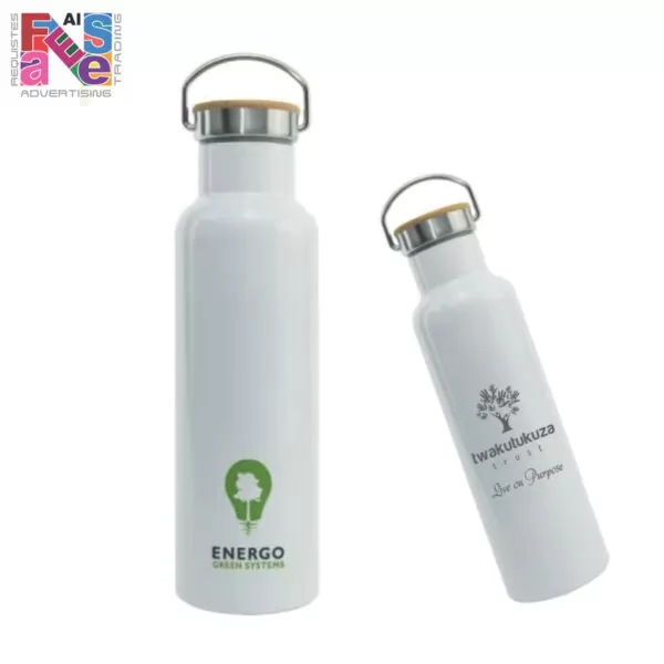 bamboo top flask