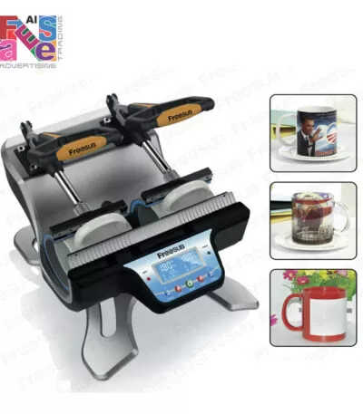 (2 in 1) Double Mug Machine Heat Press