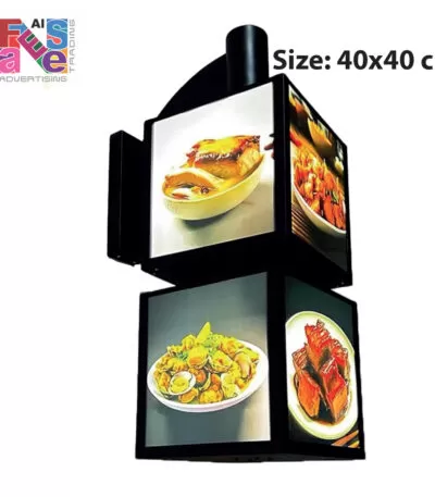 360 LED Rotatable Frame (2 Layer) Personalized
