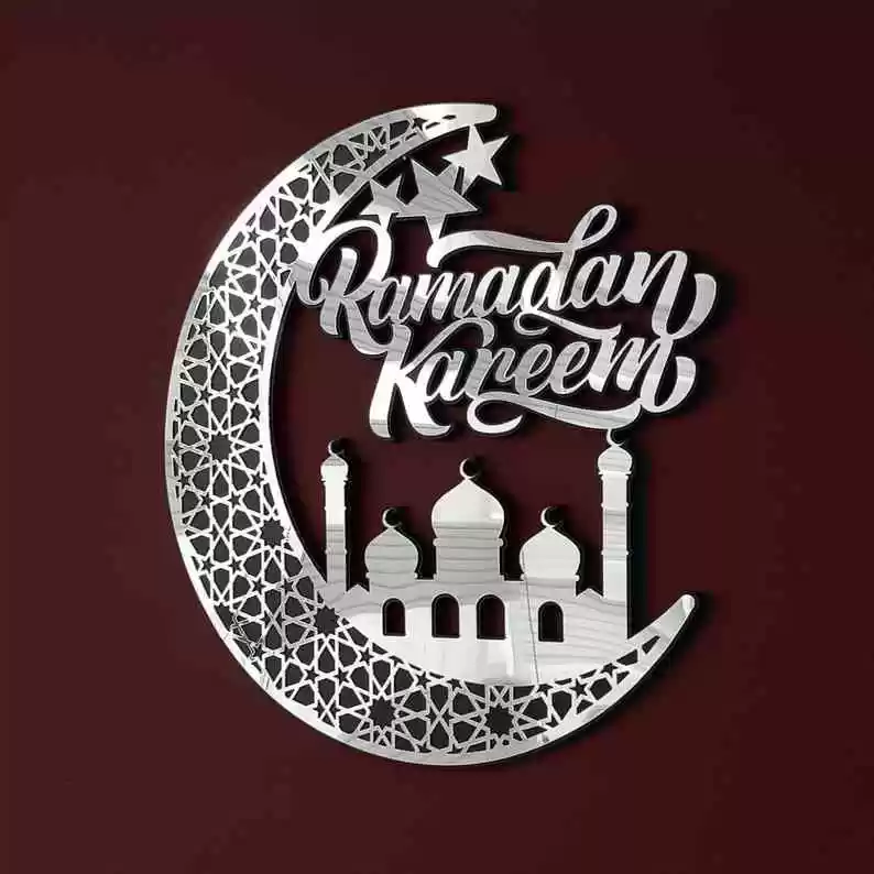 Ramadan Kareem Islamic Gift Wall Art Acrylic Decoration