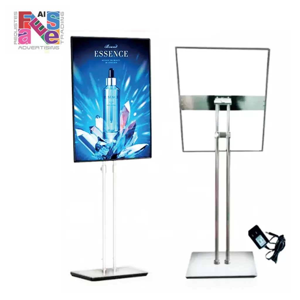 Personalized Slim LED Display Stand