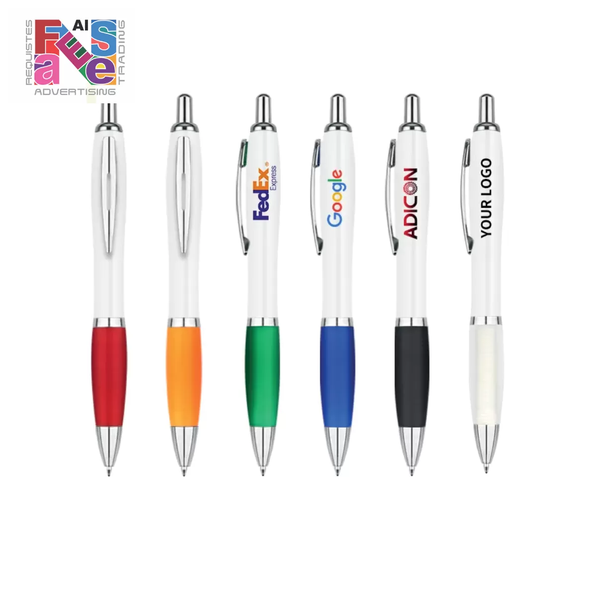 Customized Textured Rubber Plastic Pen