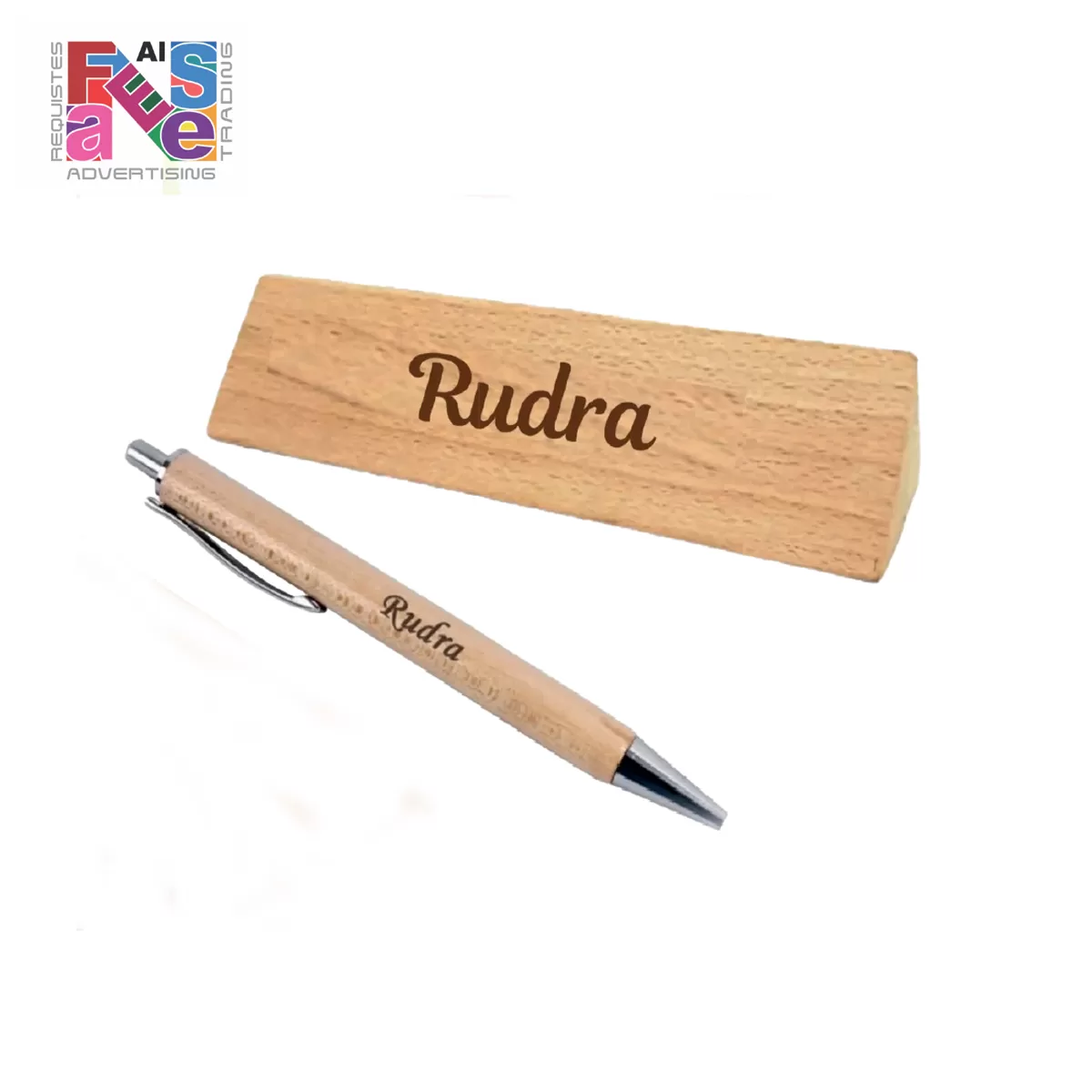 Wooden Pen with Box