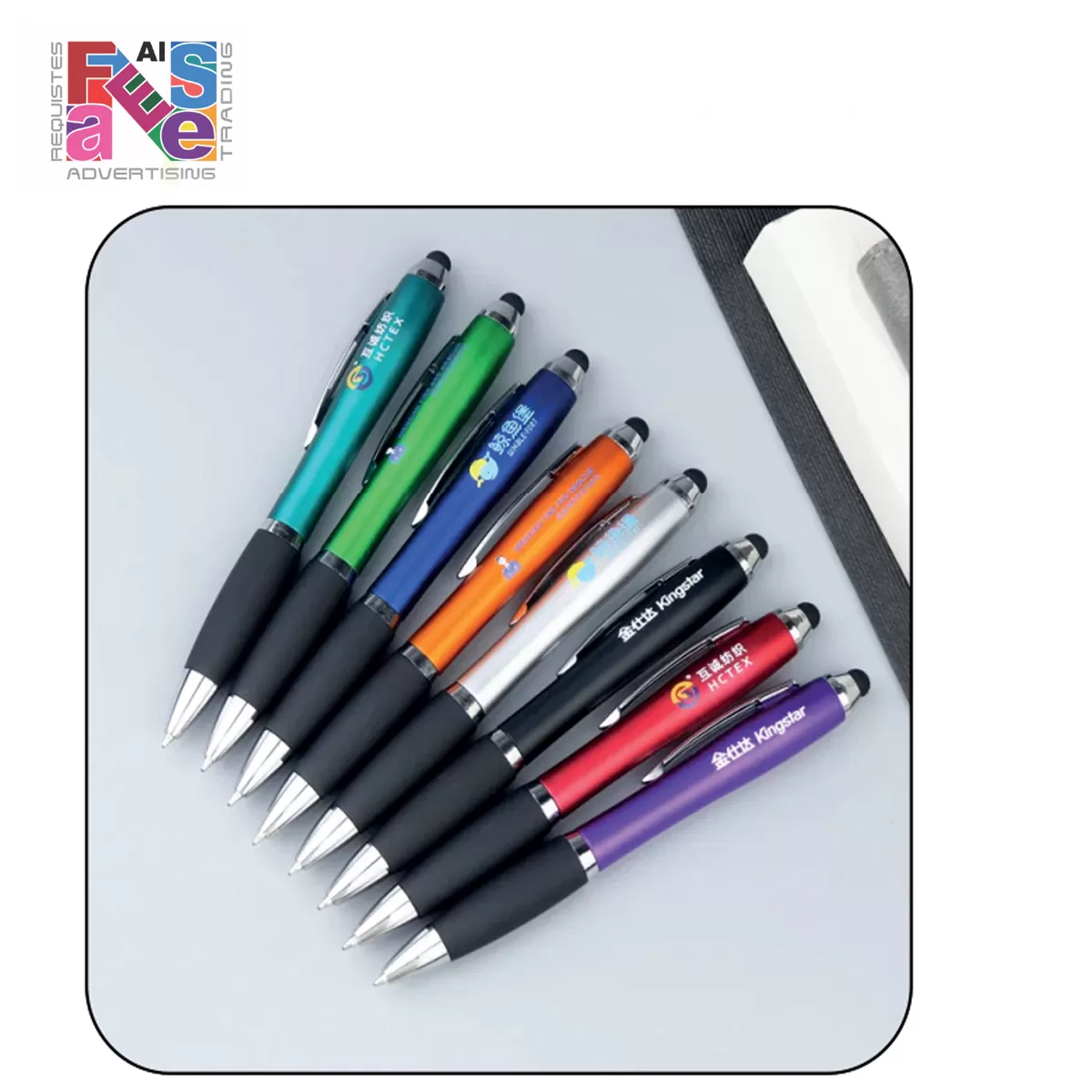 Stylus LED Emitting Metal Pen