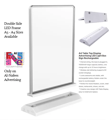 led-SLIM-FRAME A4