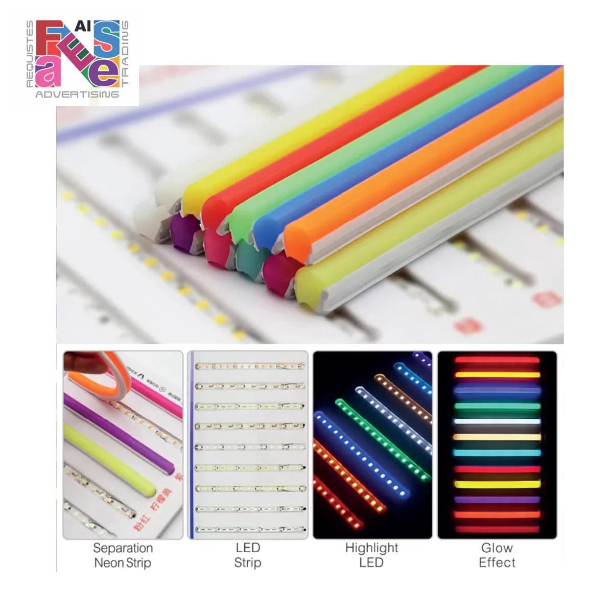 neon silicon flex LED Description