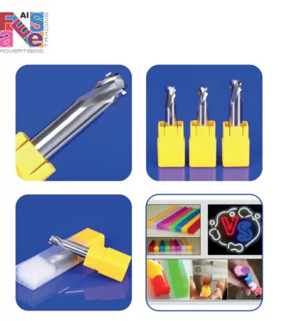 Neon CNC Slot Bit