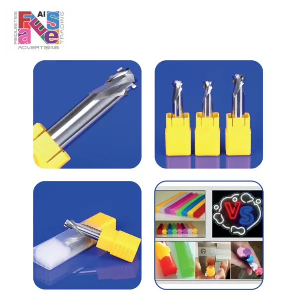 Neon CNC Slot Bit