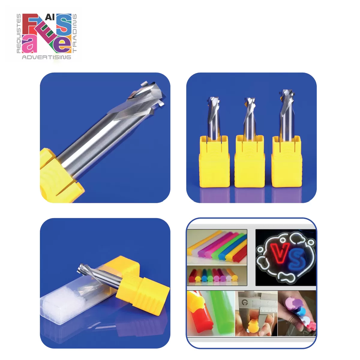 Neon CNC Slot Bit