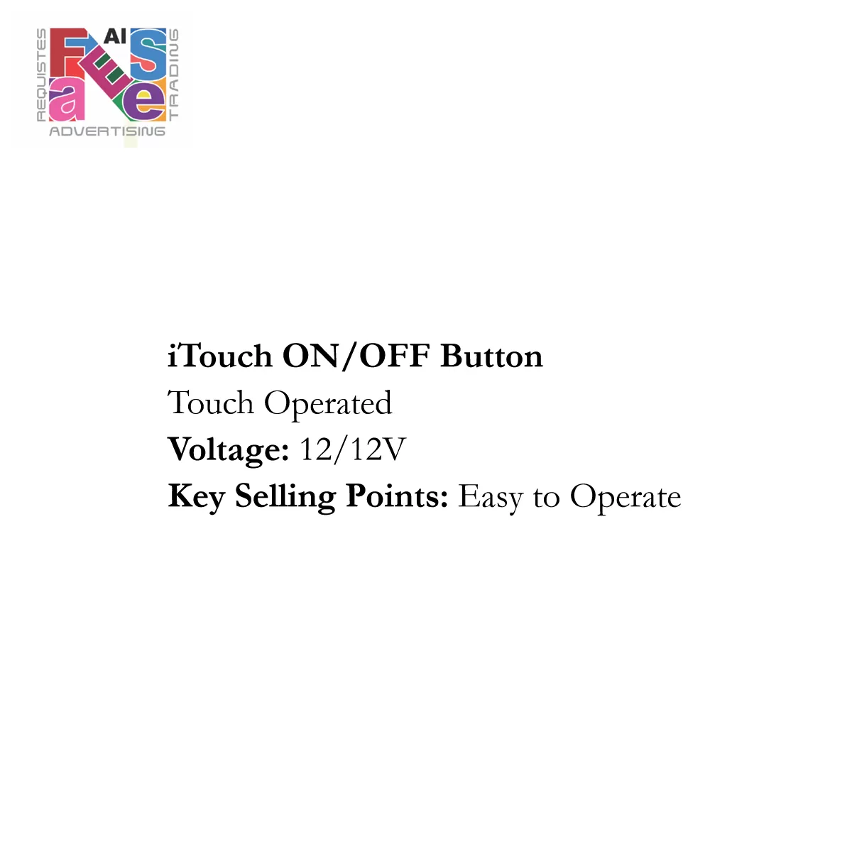 ITouch On/Off Button