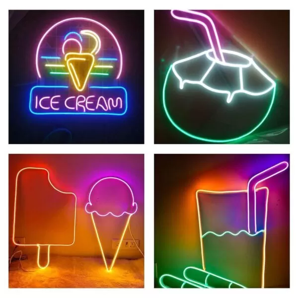 Cold Spot Ice Cream Juice Neon Light