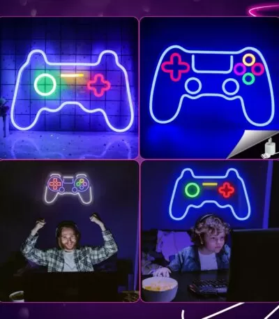 Gaming Console Neon Light