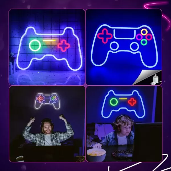 Gaming Console Neon Light