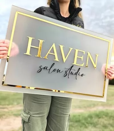 2d Letter Advertising Board