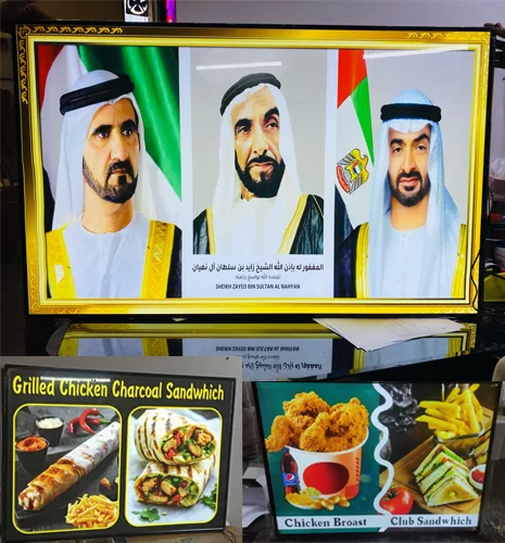 Slim LED Frame 60x120cm