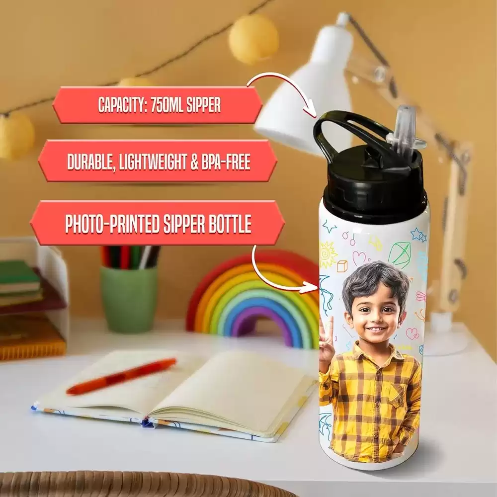 Custom Sipper Bottle